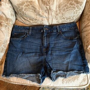 Gap High Rise Cutoff Jean Shorts